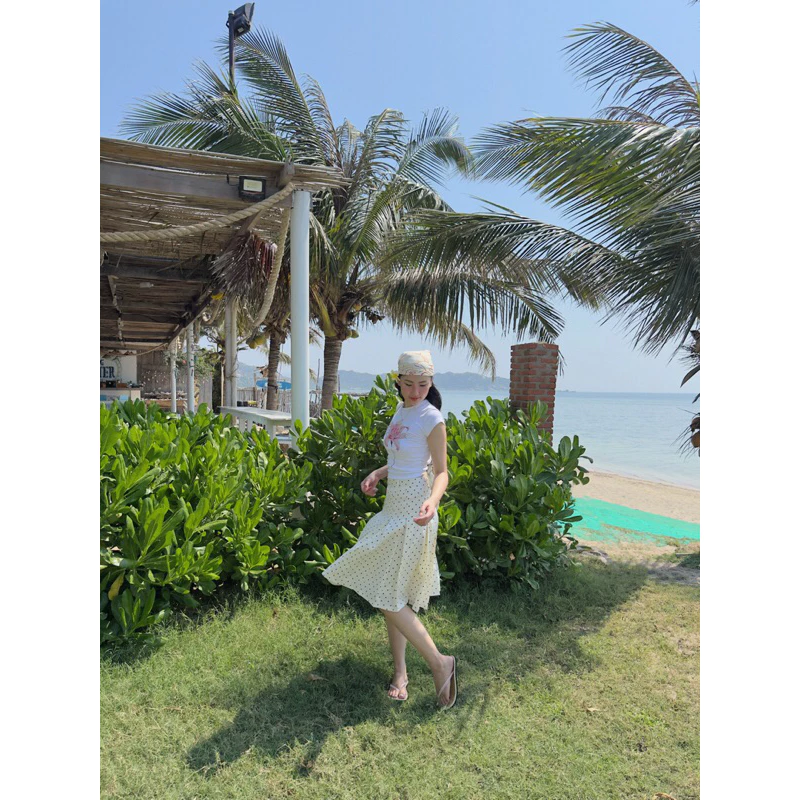CHÂN VÁY XẾP LI HOA 1