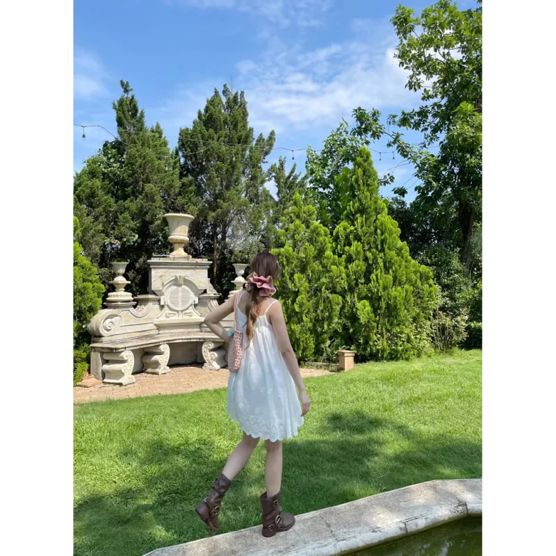 đầm 2 dây3