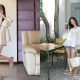 Áo baby doll tay dài thanh lịch màu pastel