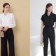 Cách phối quần tây áo sơ mi nữ