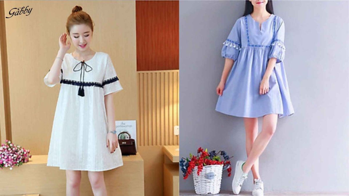 Đầm baby doll thổ cẩm