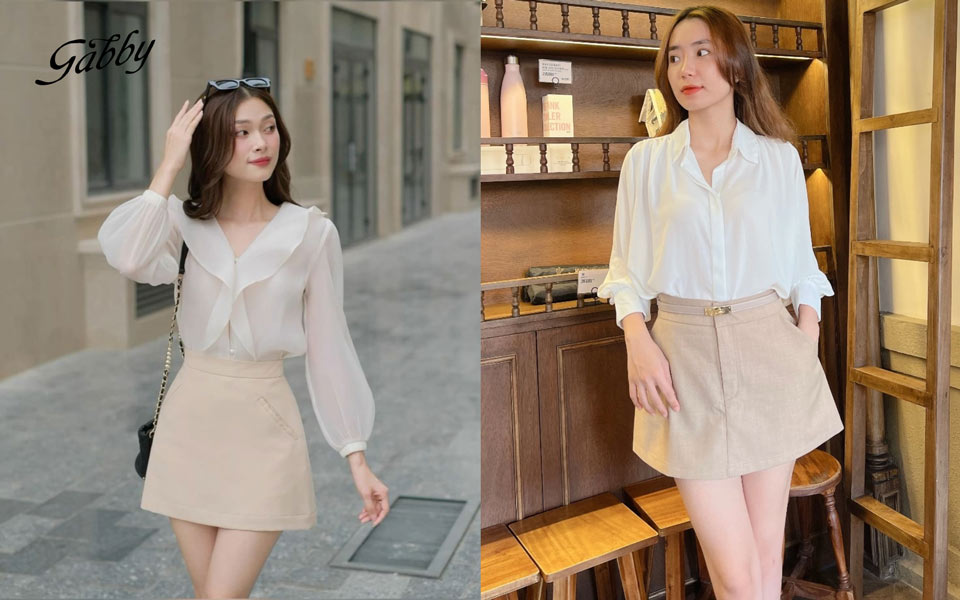 Dự báo xu hướng áo sơ mi nữ Hàn Quốc cao cấp 2025