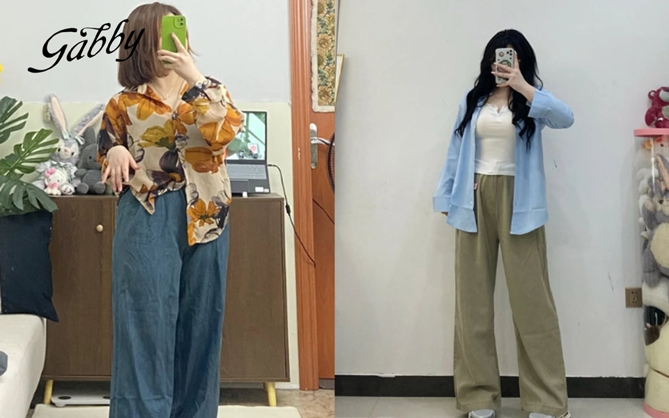 Lựa chọn màu cho mẫu áo sơ mi nữ đẹp cho người béo bụng