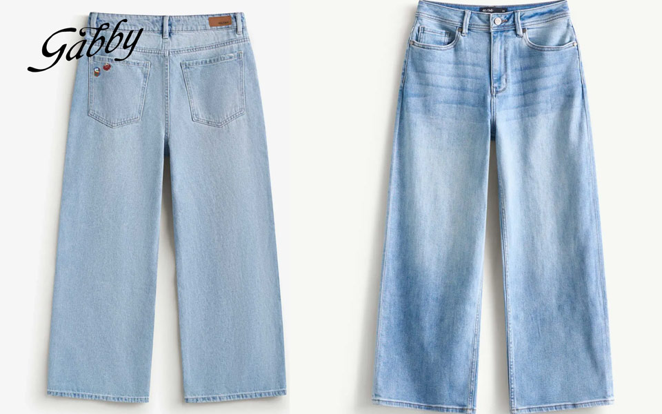 Quần jeans ống rộng