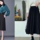 Chân váy xếp ly dài Hàn Quốc