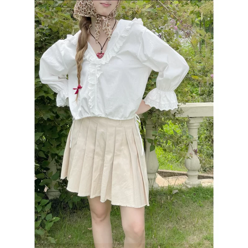chân váy xếp ly2